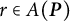 r element of upper A left parenthesis bold italic upper P right parenthesis