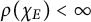 rho left parenthesis chi Subscript upper E Baseline right parenthesis less than infinity