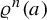 rho Superscript n Baseline left parenthesis a right parenthesis