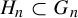 upper H Subscript n Baseline subset of upper G Subscript n