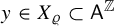 y element of upper X Subscript rho Baseline subset of sans serif upper A Superscript double struck upper Z
