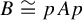 upper B approximately equals p upper A p
