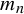 m Subscript n