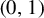 left parenthesis 0 comma 1 right parenthesis