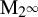 normal upper M Subscript 2 Sub Superscript infinity