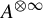 upper A Superscript circled times infinity