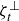 zeta Subscript t Superscript up tack