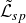 script upper L overtilde Subscript s p