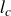 l Subscript c