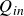 upper Q Subscript italic in