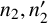 n 2 comma n prime 2