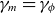 gamma Subscript m Baseline equals gamma Subscript phi
