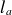 l Subscript a