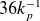 36 k Subscript p Superscript negative 1