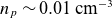 n Subscript p Baseline tilde 0.01 cm Superscript negative 3