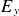 upper E Subscript y