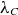 lamda Subscript upper C