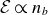 script upper E proportional to n Subscript b