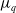 mu Subscript q
