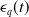 epsilon Subscript q Baseline left parenthesis t right parenthesis