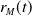 r Subscript upper M Baseline left parenthesis t right parenthesis