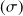 left parenthesis sigma right parenthesis