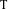 Superscript upper T