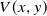 upper V left parenthesis x comma y right parenthesis