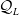 script upper Q Subscript upper L