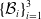 StartSet script upper B Subscript i Baseline EndSet Subscript i equals 1 Superscript 3
