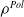 rho Superscript upper P o l