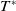 upper T Superscript asterisk