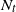 upper N Subscript t
