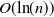 upper O left parenthesis ln left parenthesis n right parenthesis right parenthesis