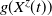 g left parenthesis upper X Superscript bold italic z Baseline left parenthesis t right parenthesis right parenthesis