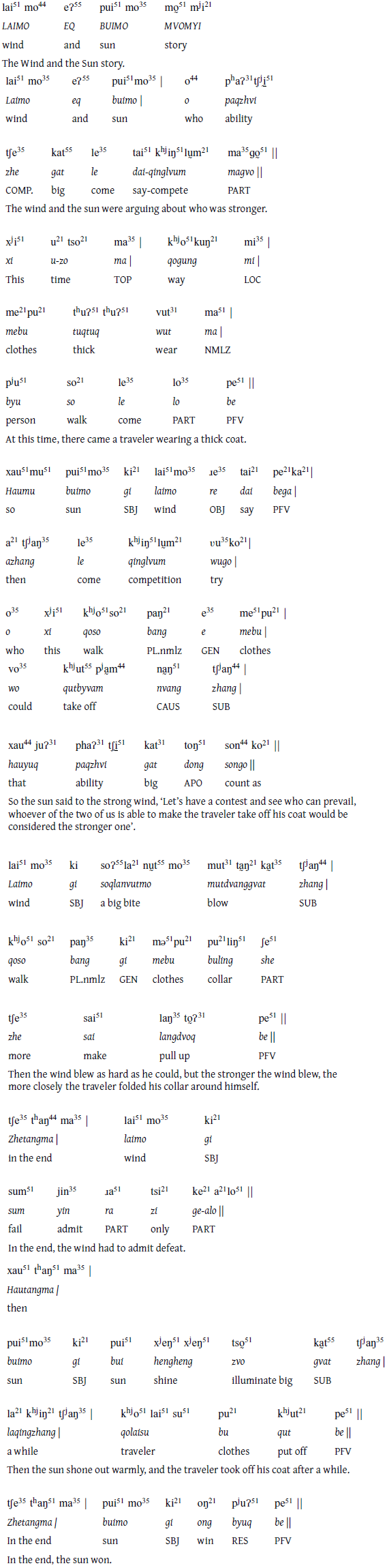 Non keyboard character.