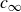 c Subscript normal infinity
