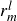 r Subscript m Superscript l