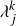 lamda Subscript j Superscript k