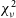 chi Subscript nu Superscript 2