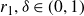 r 1 comma delta element of left parenthesis 0 comma 1 right parenthesis