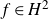 f element of upper H squared