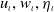 u Subscript iota Baseline comma w Subscript iota Baseline comma eta Subscript iota Baseline