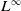 upper L Superscript normal infinity