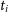 t Subscript i