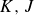 upper K comma upper J