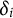 delta Subscript i