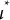 iota Superscript asterisk