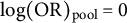 log left parenthesis upper O upper R right parenthesis Subscript pool Baseline equals 0