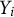 upper Y Subscript i